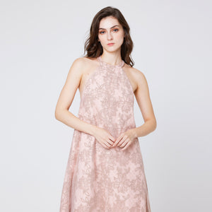 Elyn Halter Shimmering Dress