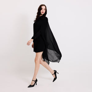 Cape Shirt Dress
