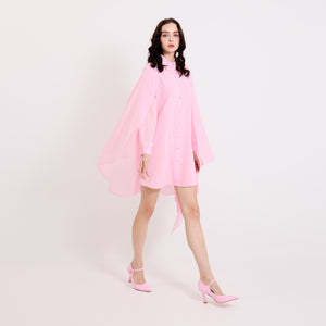 Cape Shirt Dress
