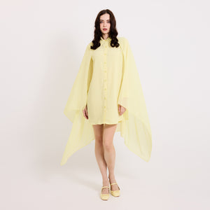 Cape Shirt Dress