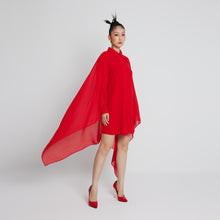 Load image into Gallery viewer, Cape Shirt Dress
