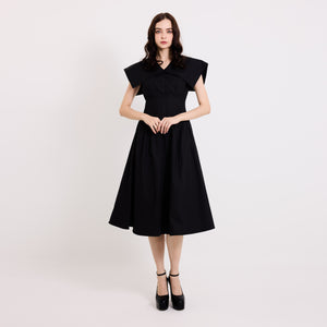 Square Collar Dress