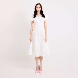 Square Collar Dress