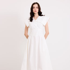 Square Collar Dress