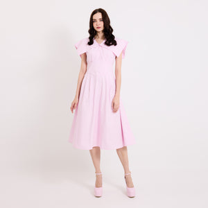 Square Collar Dress