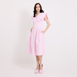 Square Collar Dress