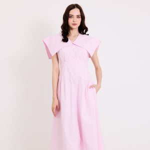 Square Collar Dress
