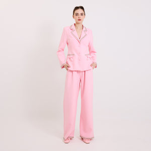 Kylie Diamonte Jacket and Trouser Set