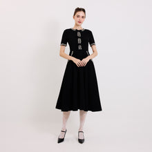 Load image into Gallery viewer, Karie Diamonte Midi Dress
