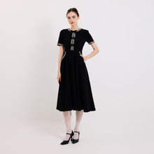 Load image into Gallery viewer, Karie Diamonte Midi Dress
