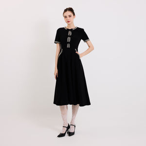 Karie Diamonte Midi Dress