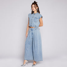 Load image into Gallery viewer, Denim Palazzo Pants
