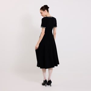 Karie Diamonte Midi Dress
