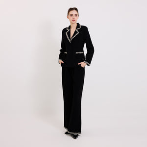 Kylie Diamonte Jacket and Trouser Set