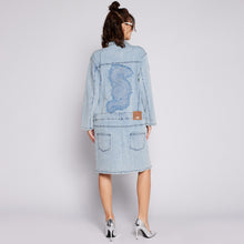 Load image into Gallery viewer, Dragon Denim Dress
