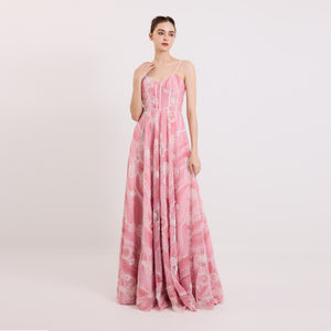 Aerial Strappy Gown