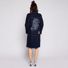 Load image into Gallery viewer, Dragon Denim Dress
