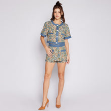 Load image into Gallery viewer, Denim Floral Short
