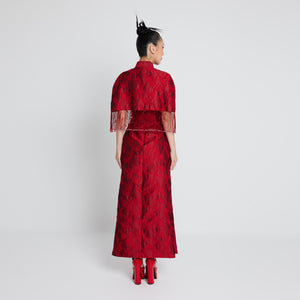 Xue Ke Tassel Cape