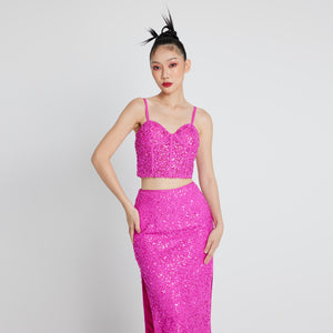 Xin Yue Sequin Bralette