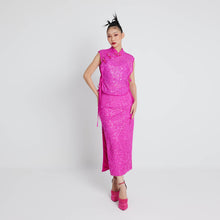 Load image into Gallery viewer, Xin Yue Sequin Qipao Collar
