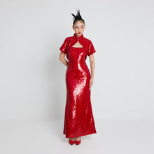 Load image into Gallery viewer, Xin Yue Sequin Gown
