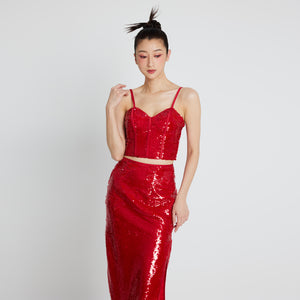 Xin Yue Sequin Bralette