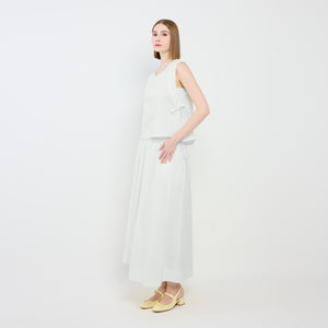 Sleeveless Top and Skirt Set