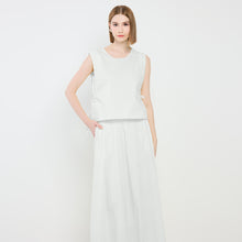 Load image into Gallery viewer, Sleeveless Top and Skirt Set
