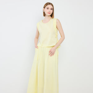 Sleeveless Top and Skirt Set