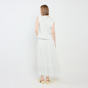 Sleeveless Top and Skirt Set