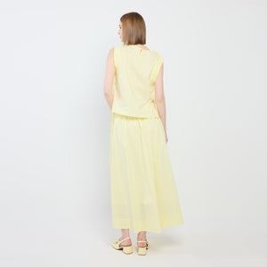 Sleeveless Top and Skirt Set