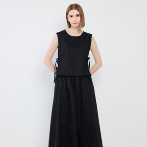 Sleeveless Top and Skirt Set