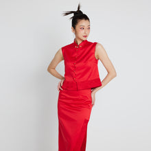 Load image into Gallery viewer, Ke Rou Slit Pencil Skirt
