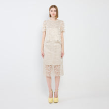 Load image into Gallery viewer, PEARL LACE TOP &amp; SKIRT SET
