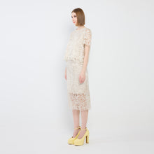 Load image into Gallery viewer, PEARL LACE TOP &amp; SKIRT SET
