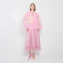 Load image into Gallery viewer, Tulle Pleated Shirt
