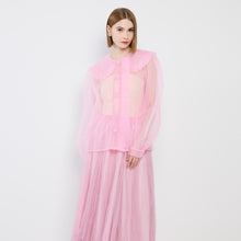 Load image into Gallery viewer, Tulle Pleated Shirt
