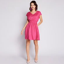 Load image into Gallery viewer, LINEN MINI DRESS
