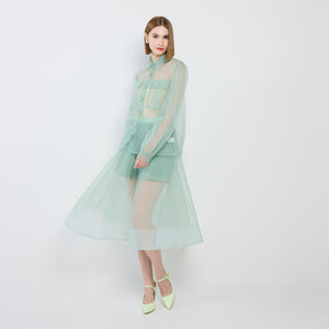 Tulle Cargo Shirt