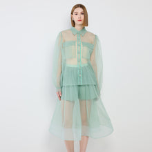 Load image into Gallery viewer, Tulle Cargo Shirt
