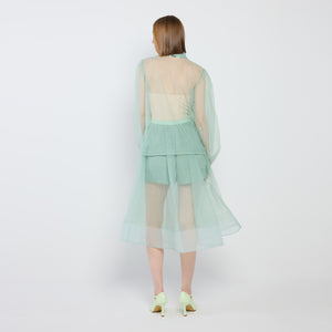 Tulle Cargo Shirt