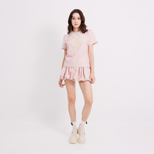 Embellished Collar Top