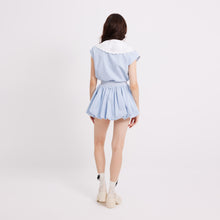 Load image into Gallery viewer, Emb Collar Top
