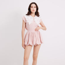 Load image into Gallery viewer, Emb Collar Top
