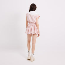 Load image into Gallery viewer, Emb Collar Top
