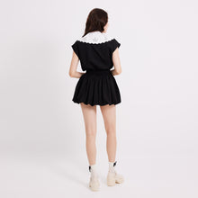 Load image into Gallery viewer, Emb Collar Top
