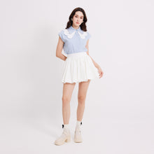 Load image into Gallery viewer, Scallop Collar Top
