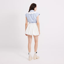 Load image into Gallery viewer, Scallop Collar Top
