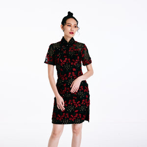 Fen Fen Embroidered Qipao